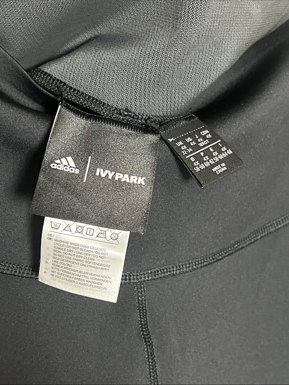 adidas x IVY PARK 3-Stripes High Waisted Leggings 4X (32-34) - Picture 2 of 5